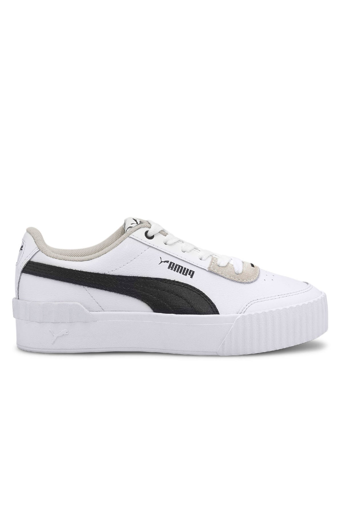 Carina Leather Sneaker Lift Puma White Black