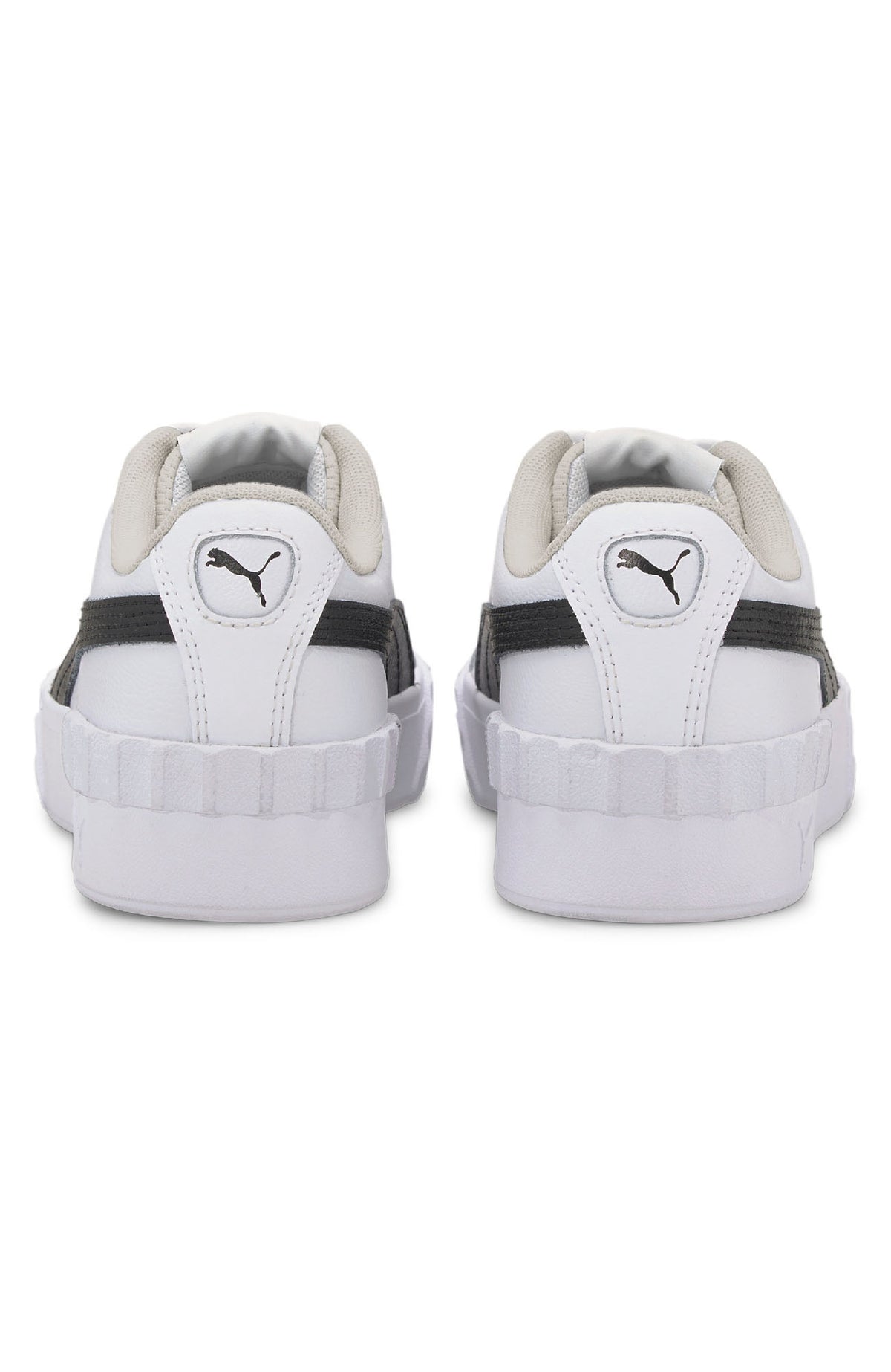 Carina Leather Sneaker Lift Puma White Black