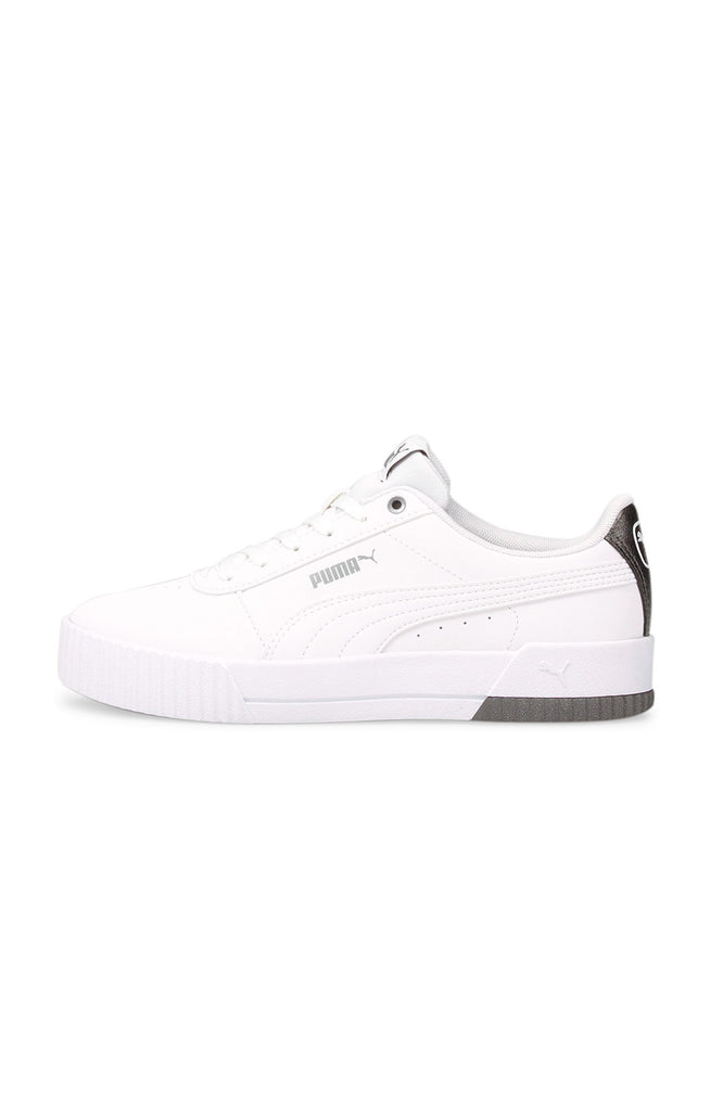 Carina Raw Metallics Sneaker Puma White Puma Silver Jean Jail