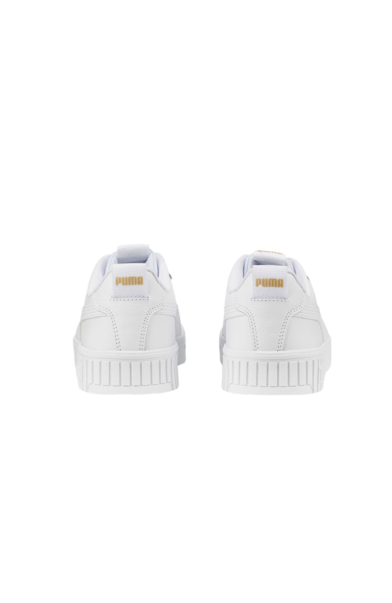 Carina 2.0 Tape Leather Sneaker Puma White Team Gold