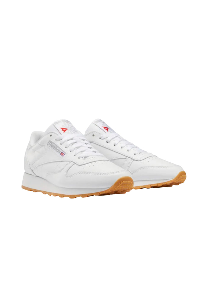 Classic Leather Shoe White Jean Jail