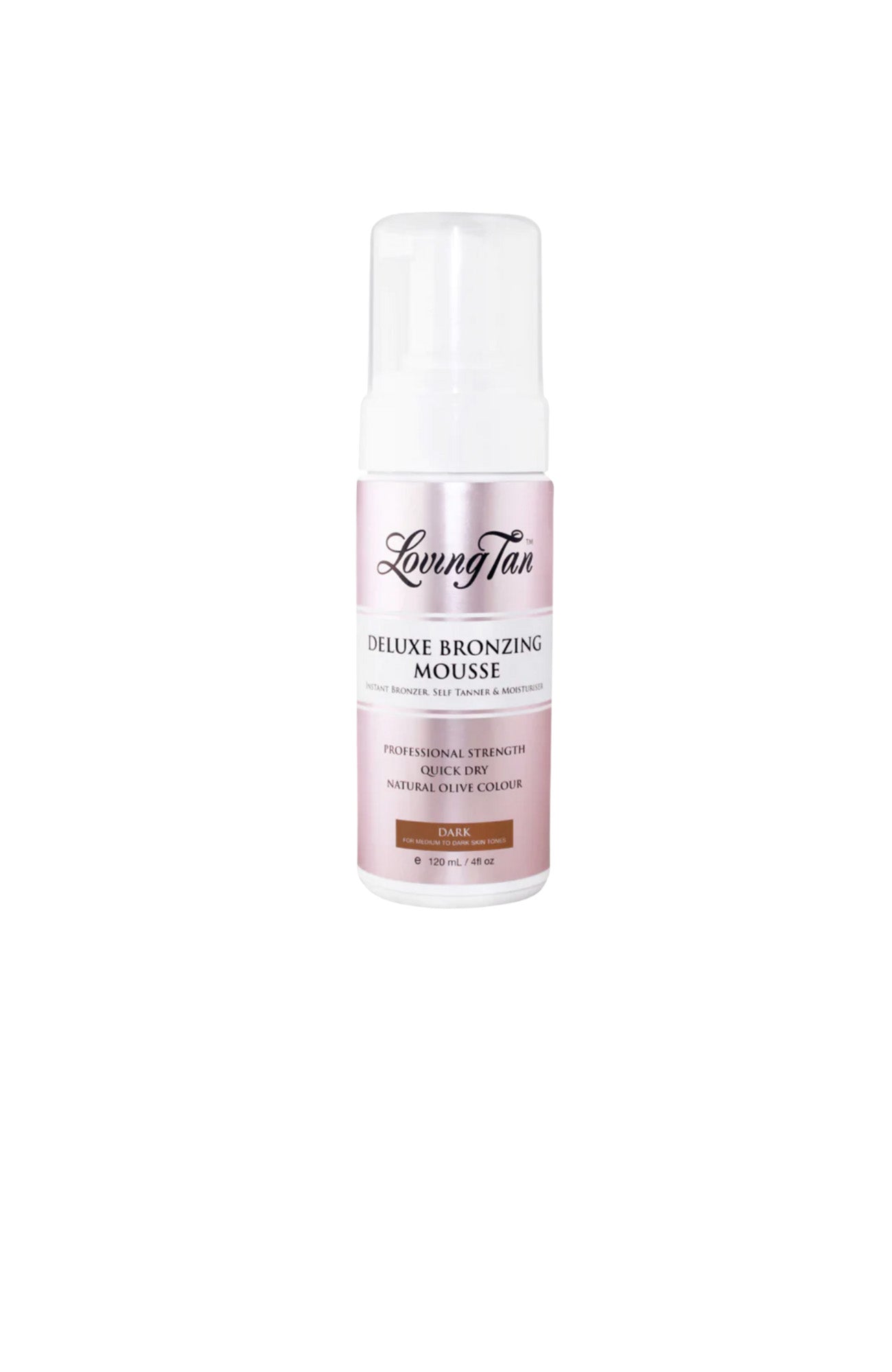 Deluxe Bronzing Mousse Dark 120ml