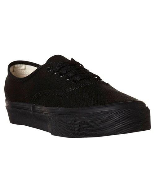 Authentic Black/Black Vans - Jean Jail