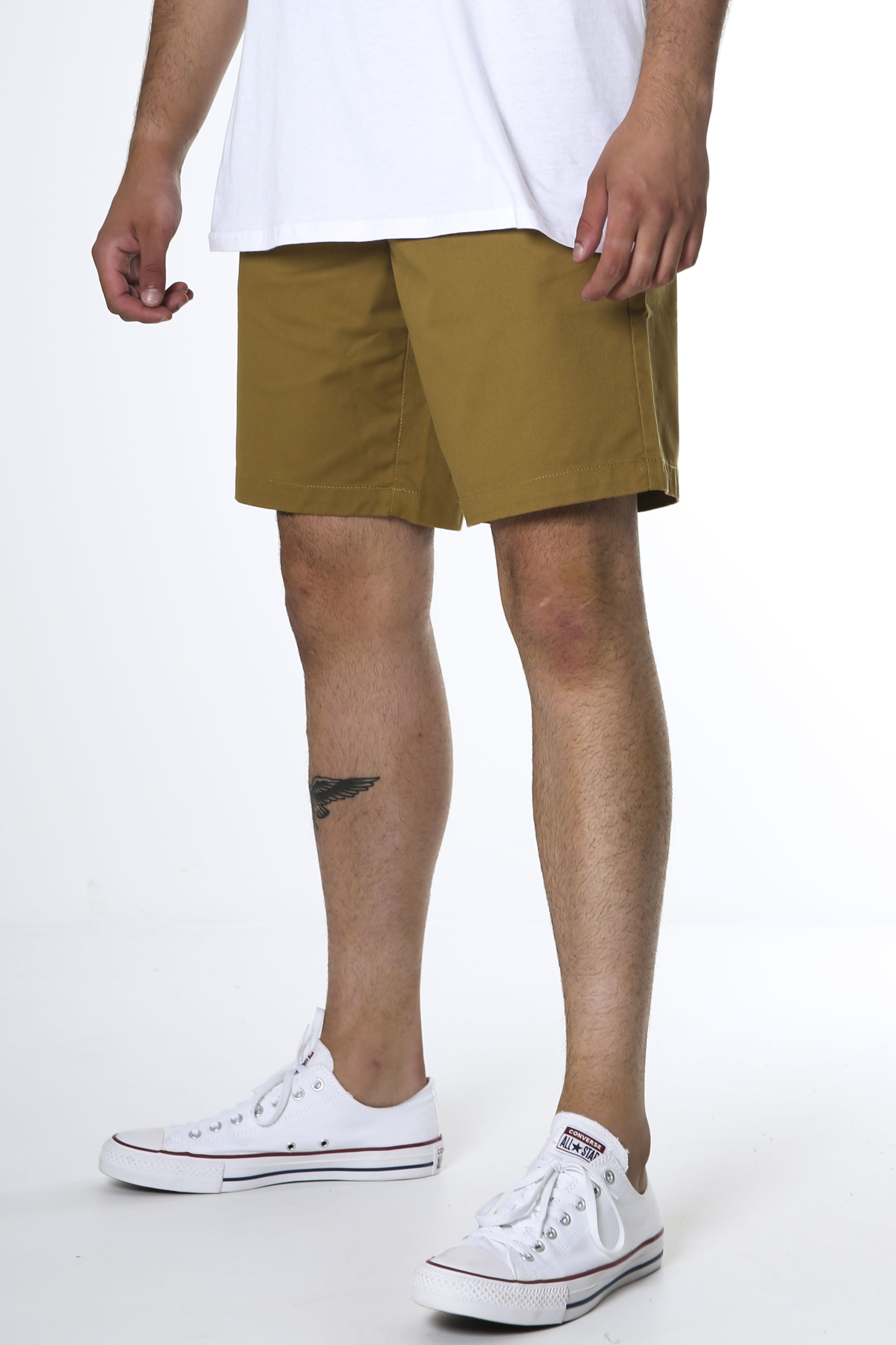 Frickin Elastic Waist Short 19" Dark Khaki