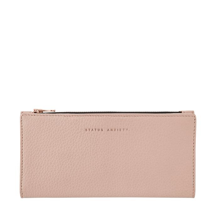 In The Beginning Wallet Dusty Pink Status Anxiety - Jean Jail