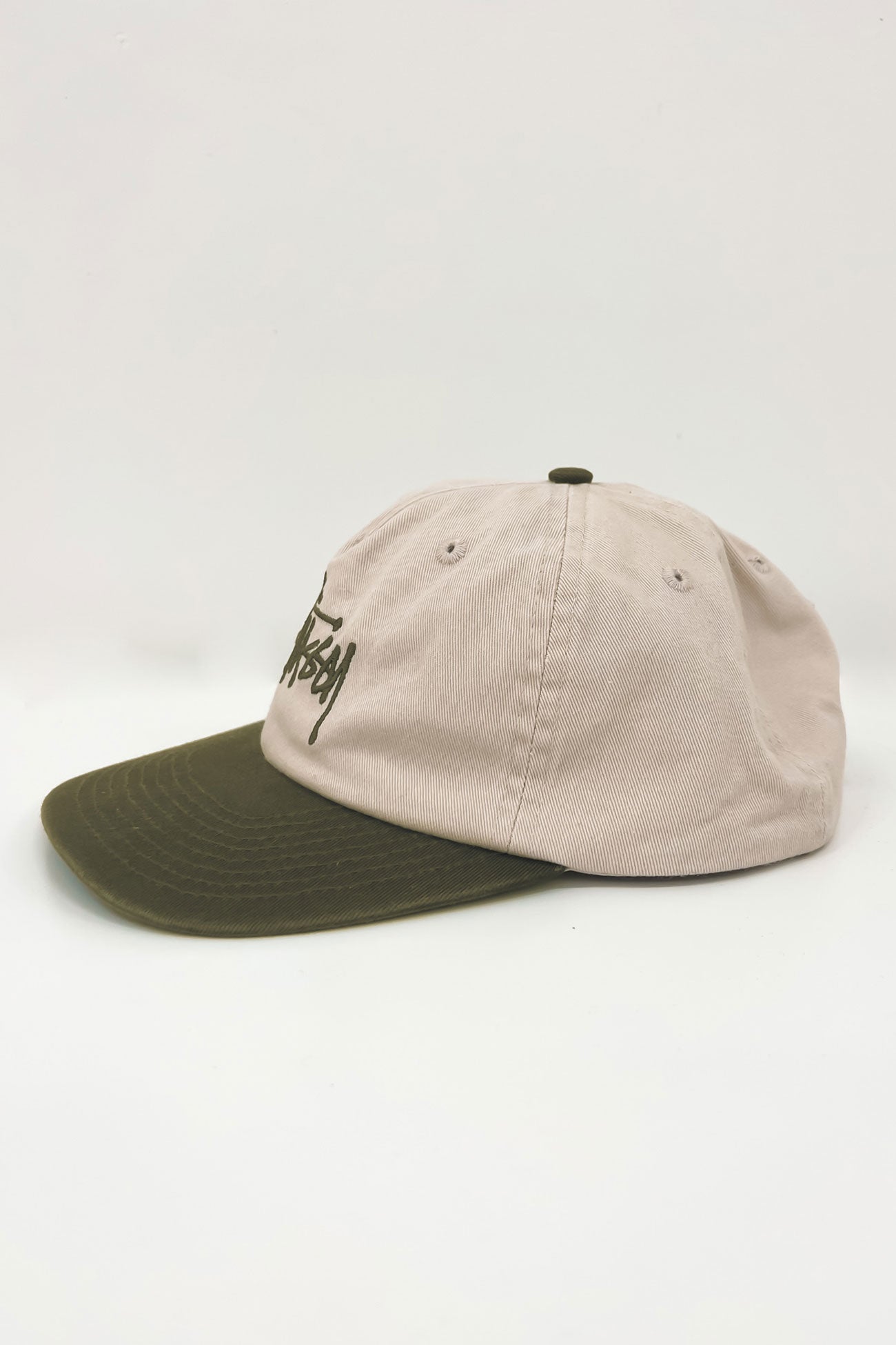 2-Tone Team Strapback White Sand Herb