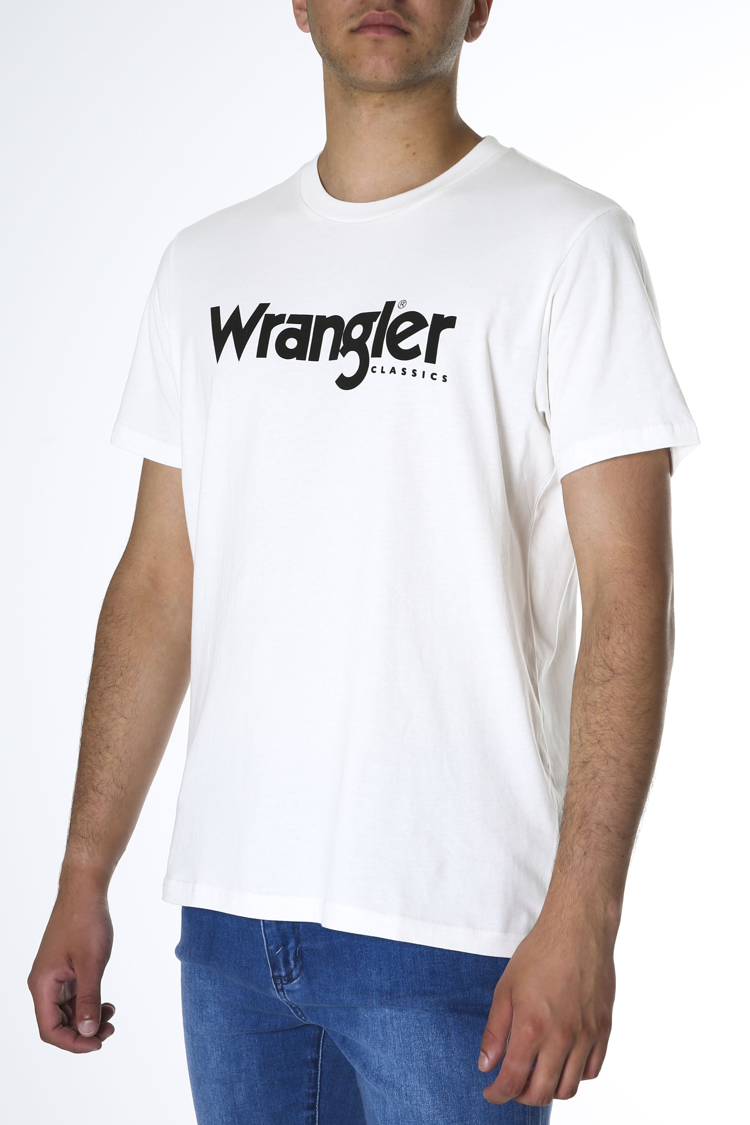 Classic Logo Tee Vintage White