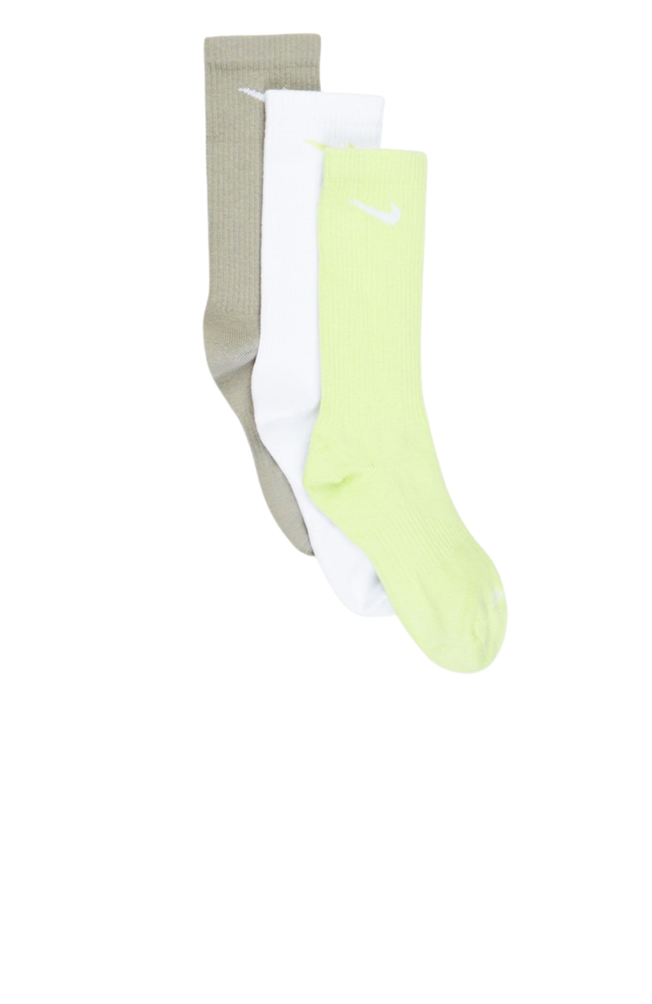 Everyday Plus Light Weight Training Crew Sock 3 Pack Multi