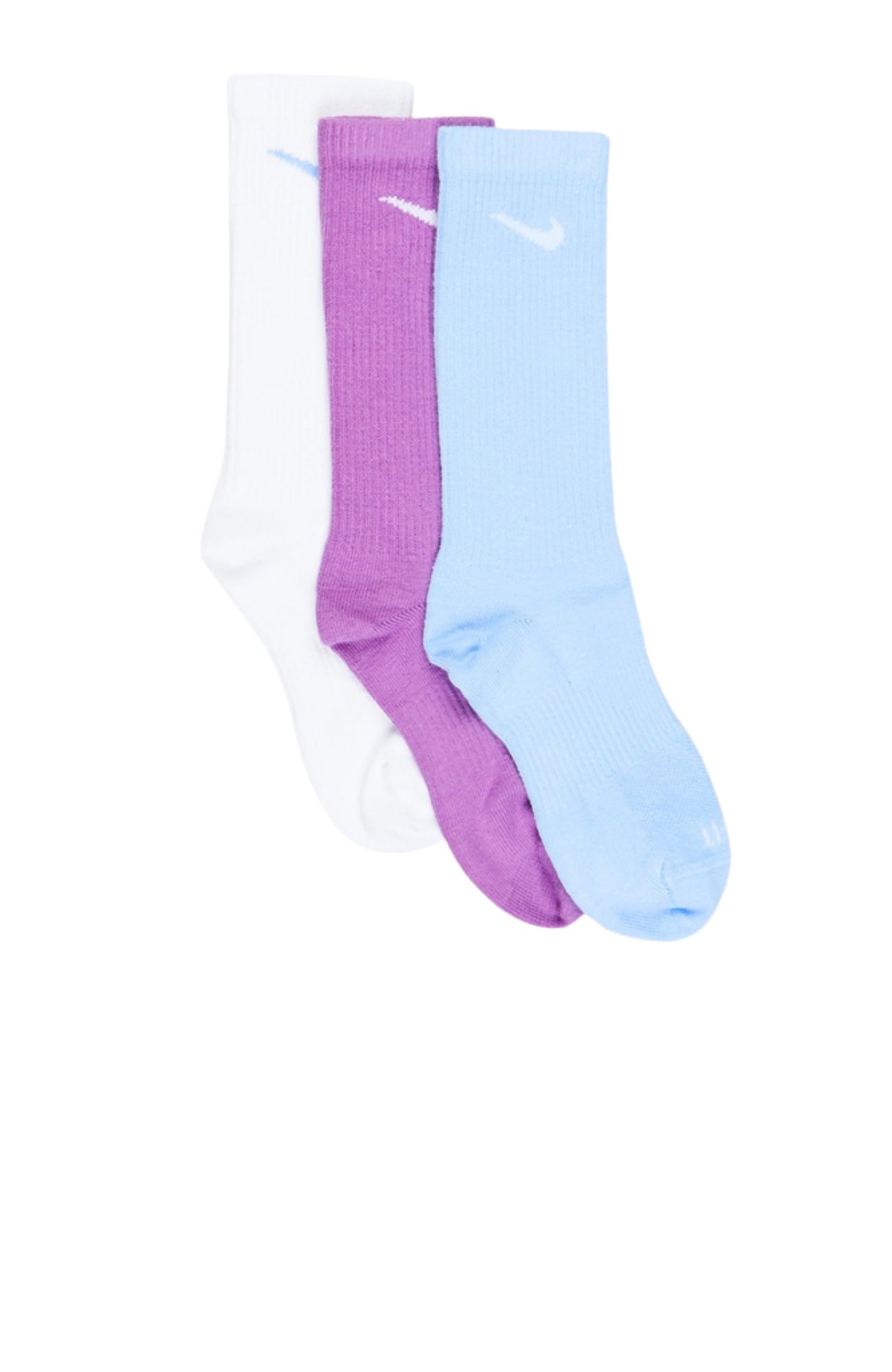 Everyday Plus Light Weight Training Crew Sock 3 Pack Multi