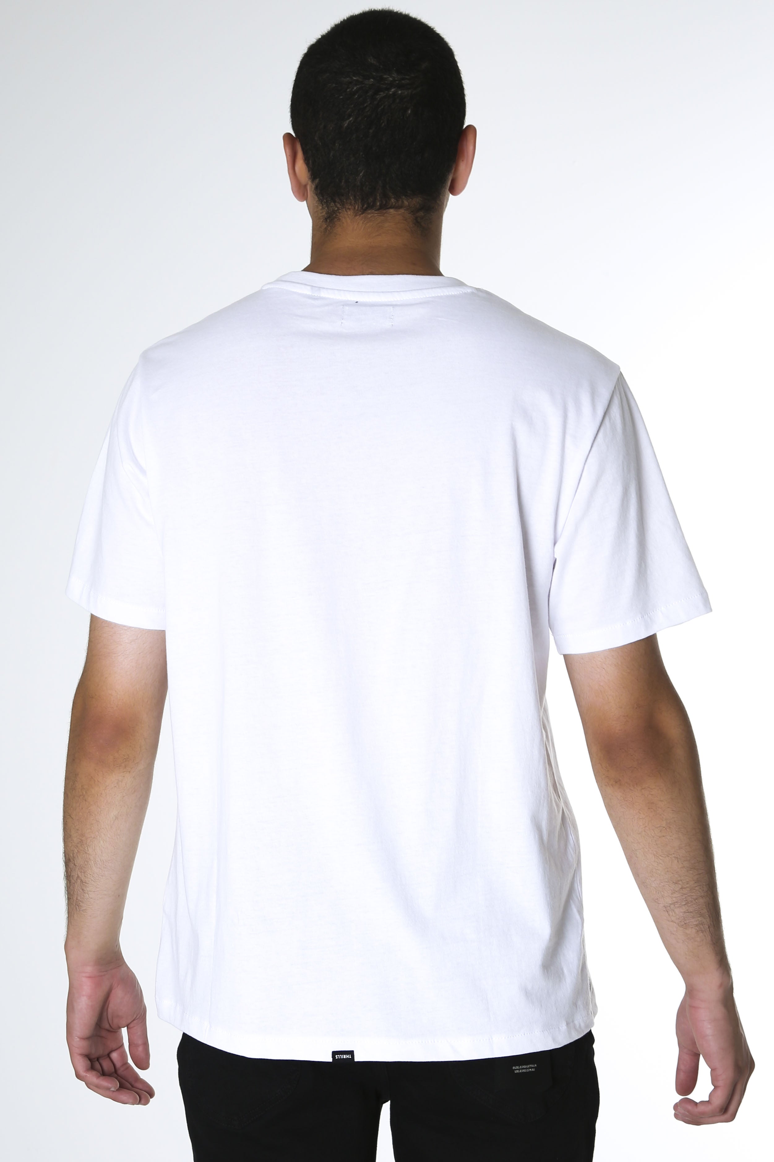 Thrills Stamp Merch Fit Tee White