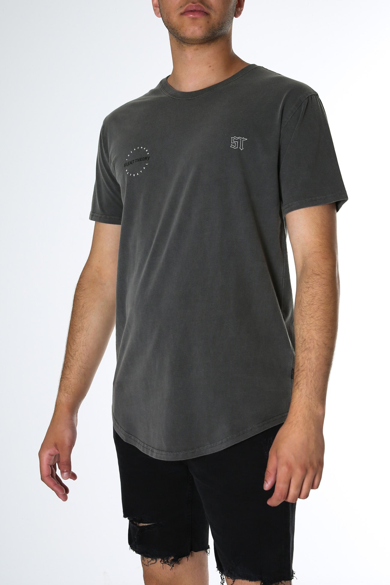 Treachery Tee Charcoal