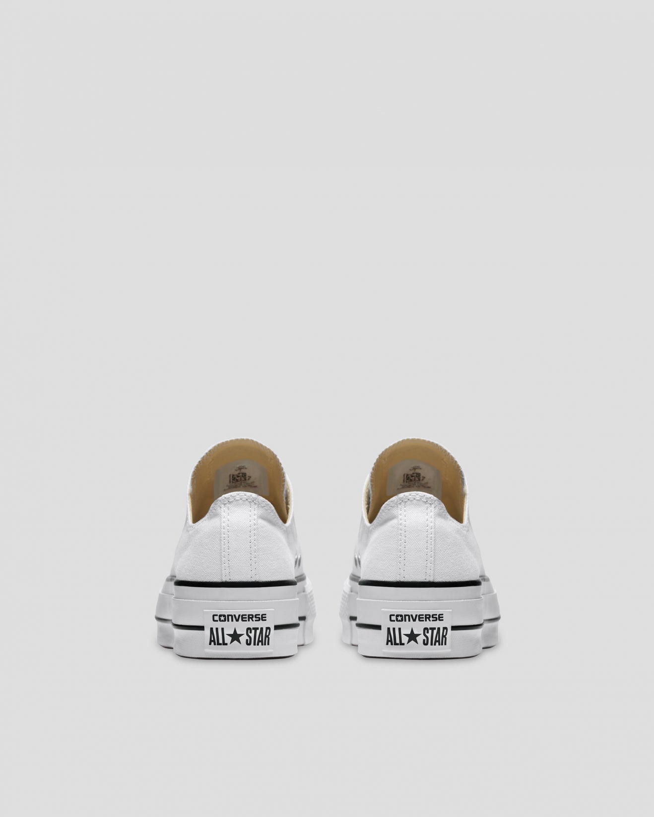 Chuck Taylor All Star Canvas Lift Low Top White