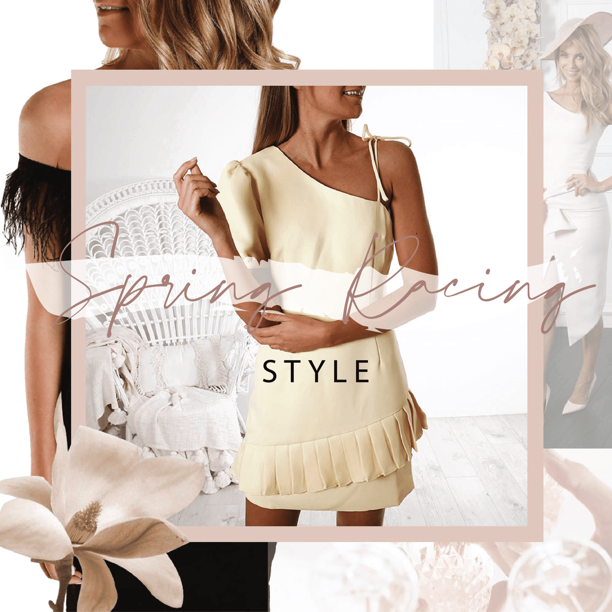 Pink Spring Racing Dress Get your SPRING RACING outfits sorted 🌸
