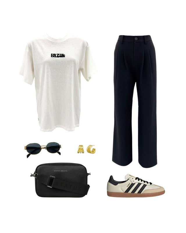 ZAH ZAH Logo Tee + Maddox Pant