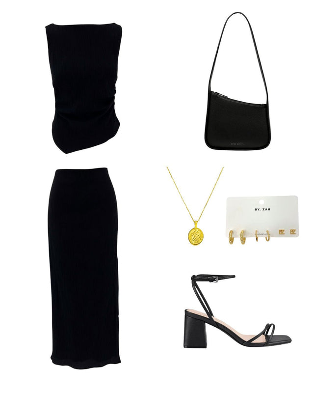 BY.ZAH - Renee Set Black