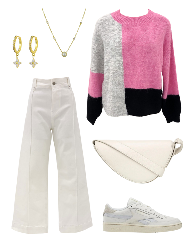 The Jimena Knit Jumper is where cozy meets statement style.
