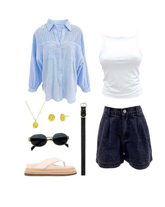 Belle Shirt Blue