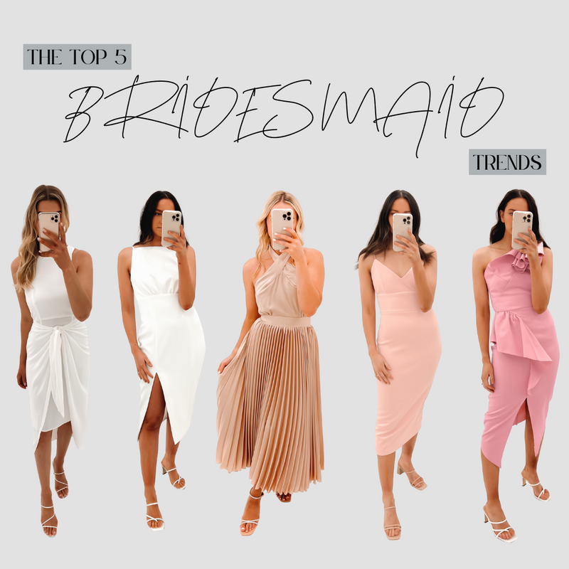 The Top 5 Bridesmaid Dress Trends