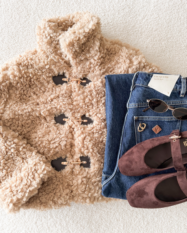Luna Teddy Jacket Natural