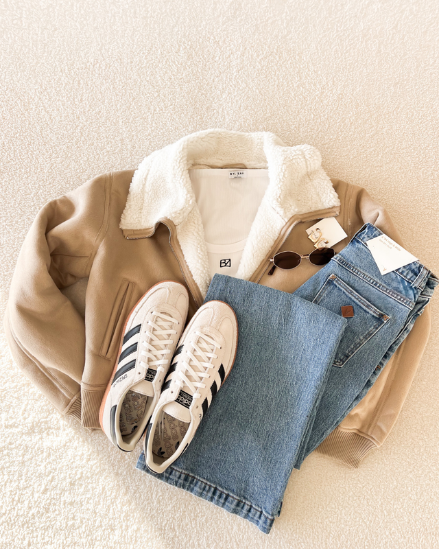 Telissa Jacket Beige Suede