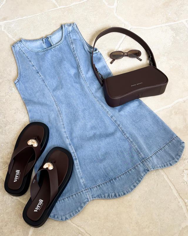 Elexis Denim Mini Dress