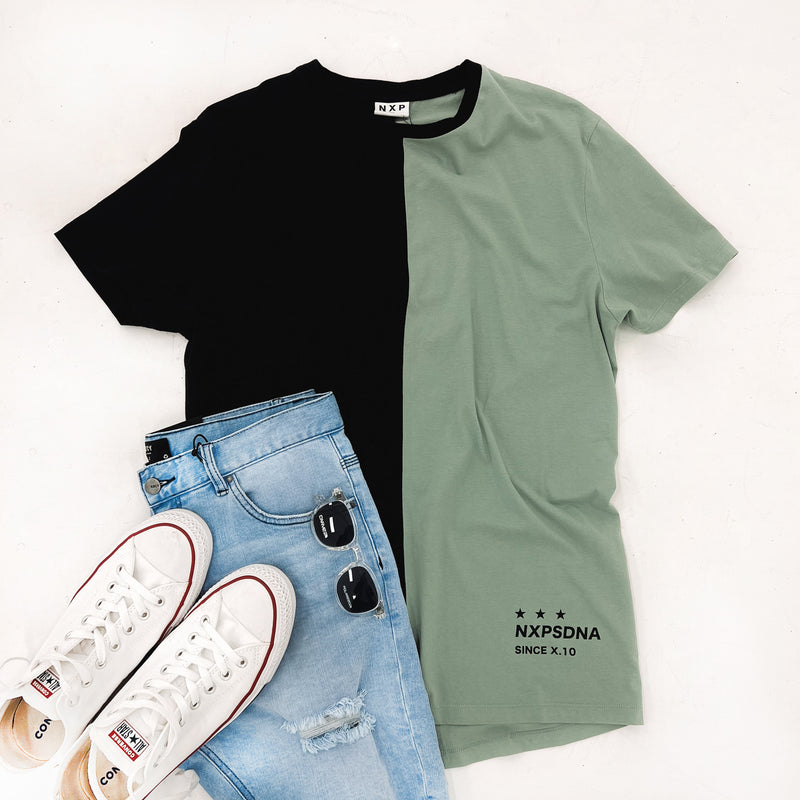 Joker Scoop Back Tee Black Sage