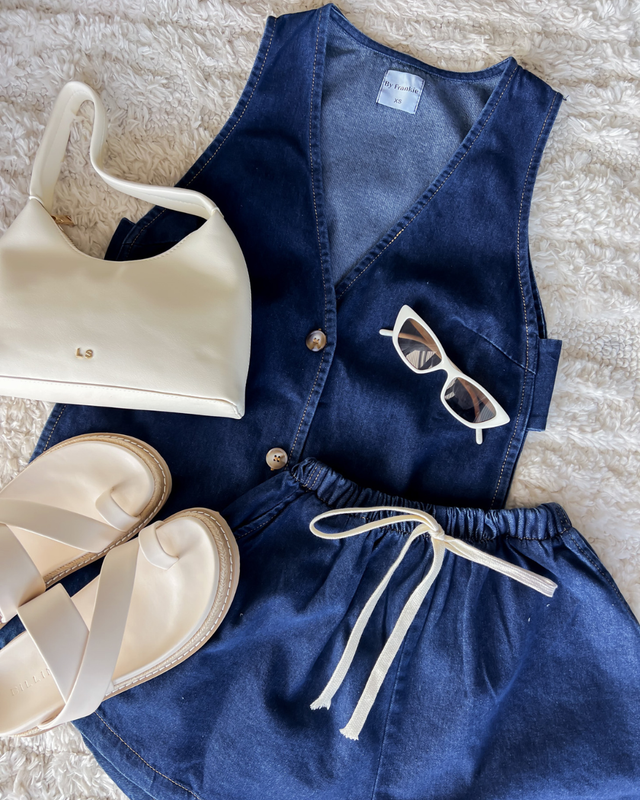 Jay Denim Set Dark Blue