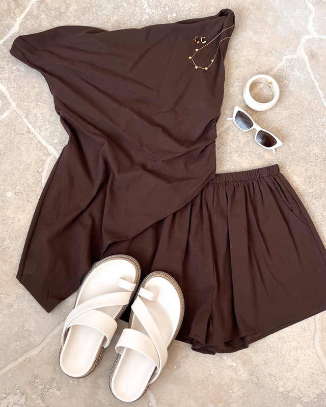 The Marlee Set in Chocolate