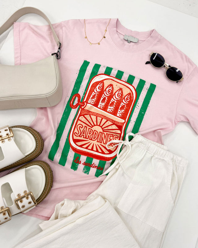 The Oakland Tee in Pink