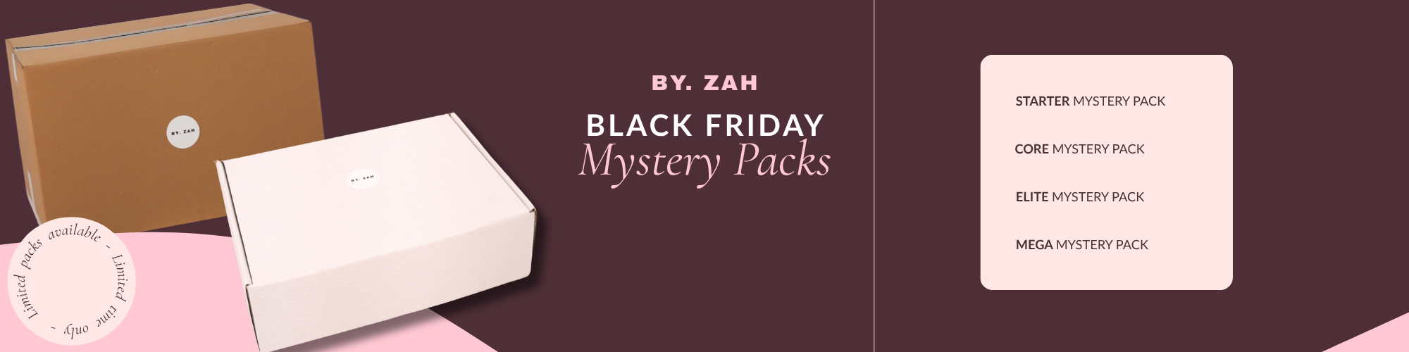 BY. ZAH Mystery Packs