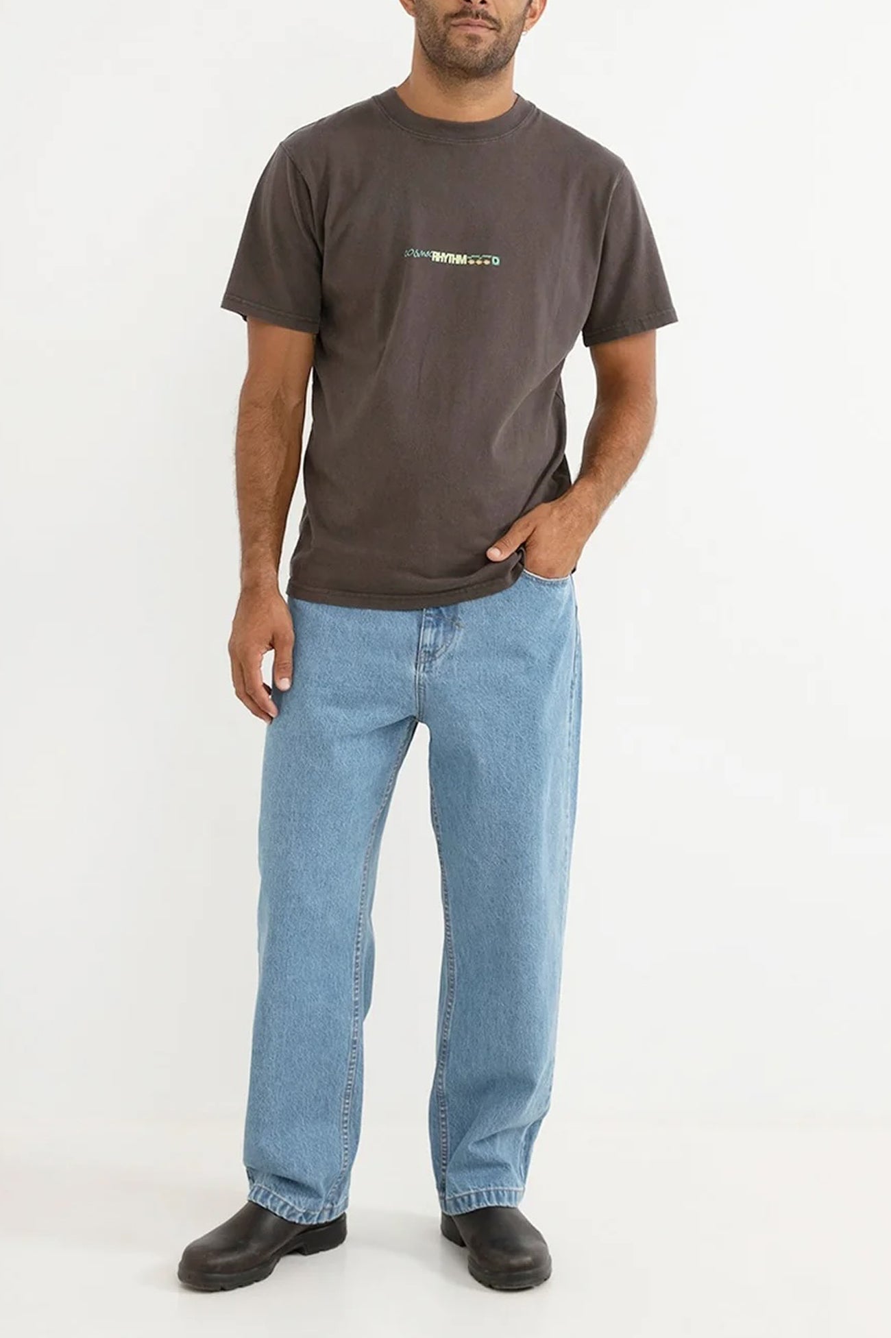 Subterranean Vintage Short Sleeve T-Shirt Vintage Black