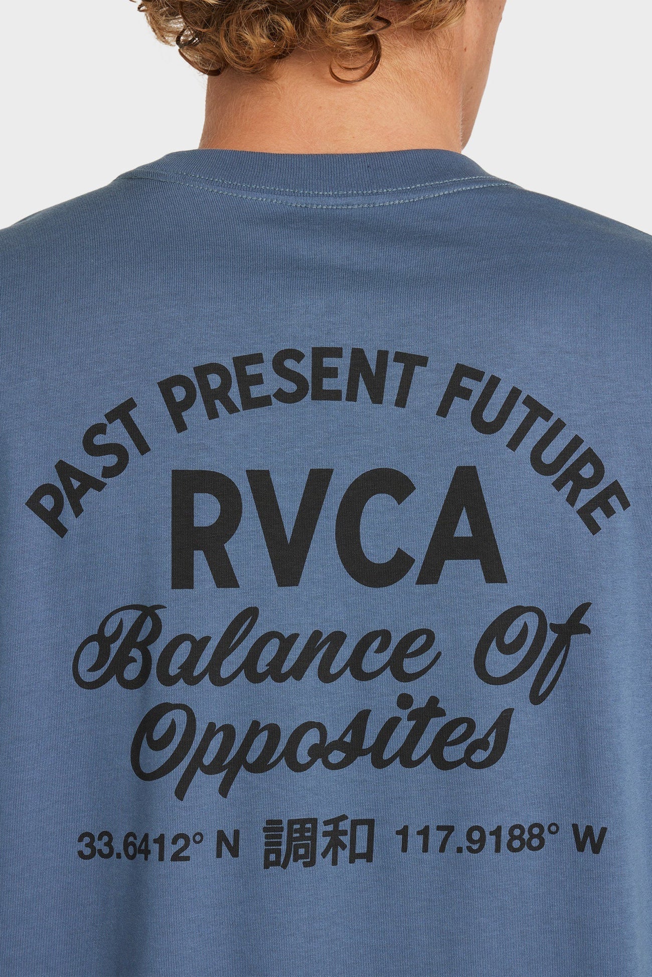 Textfull Short Sleeve Tee Vintage Navy