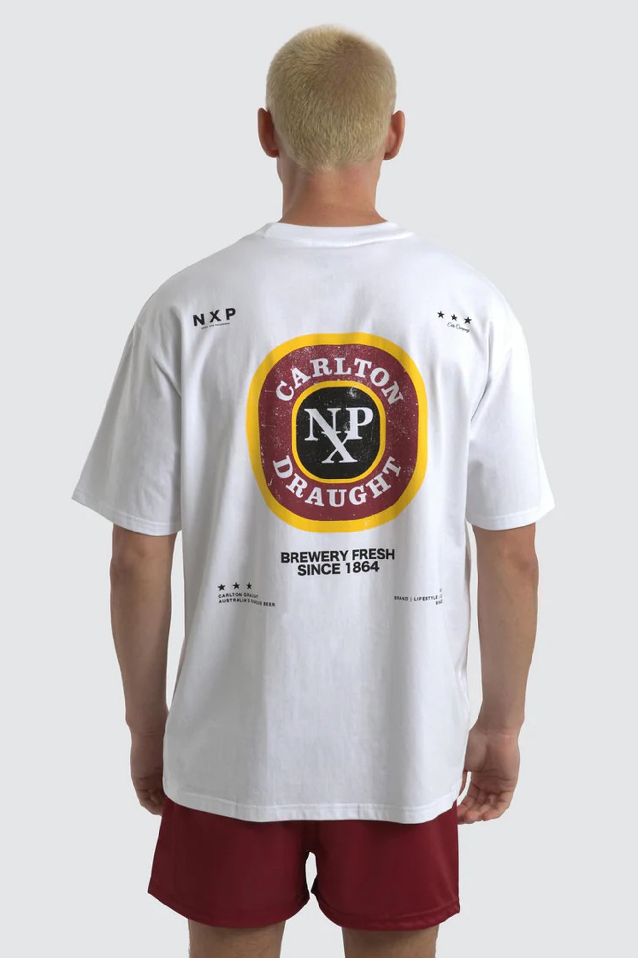 Centennial Relaxed Box Fit Tee Optical White