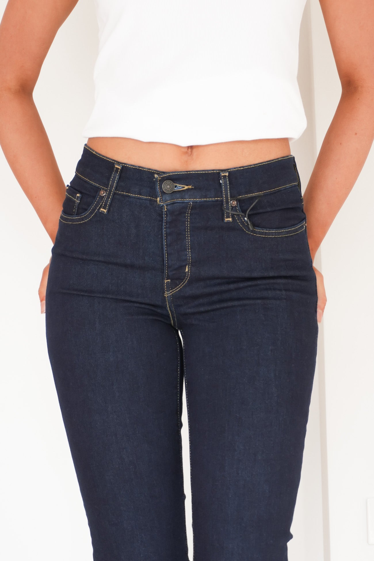 314 Shaping Straight Jean Blue Wave Rinse