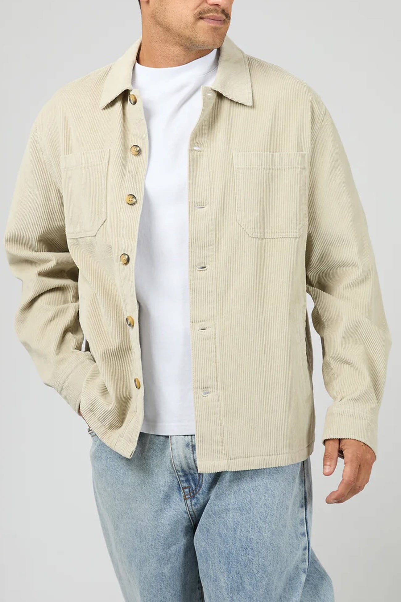 Jameson Cord Shirt Bone
