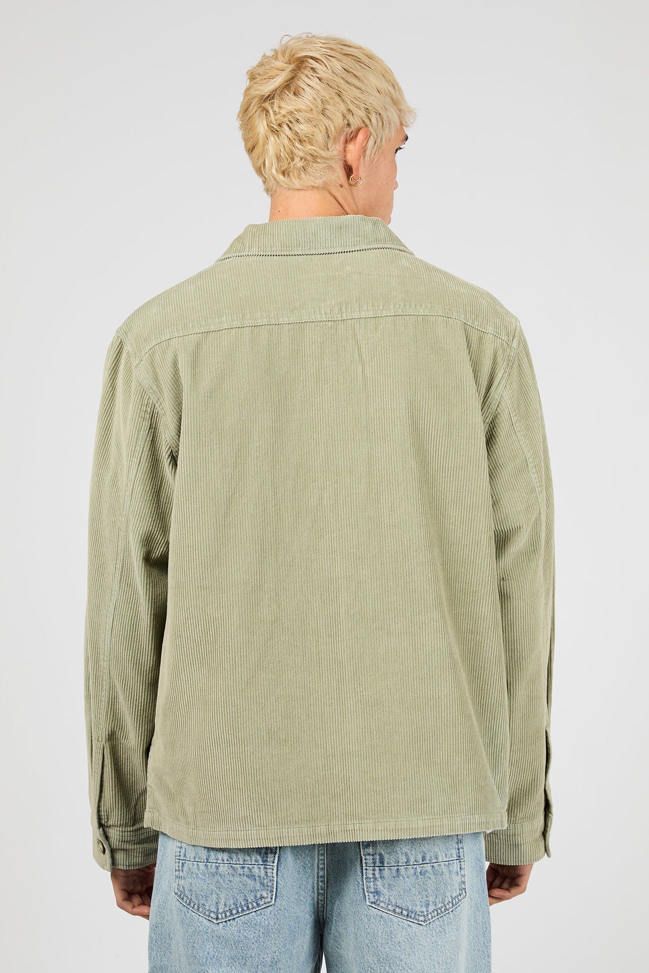 Jameson Cord Shirt Sage