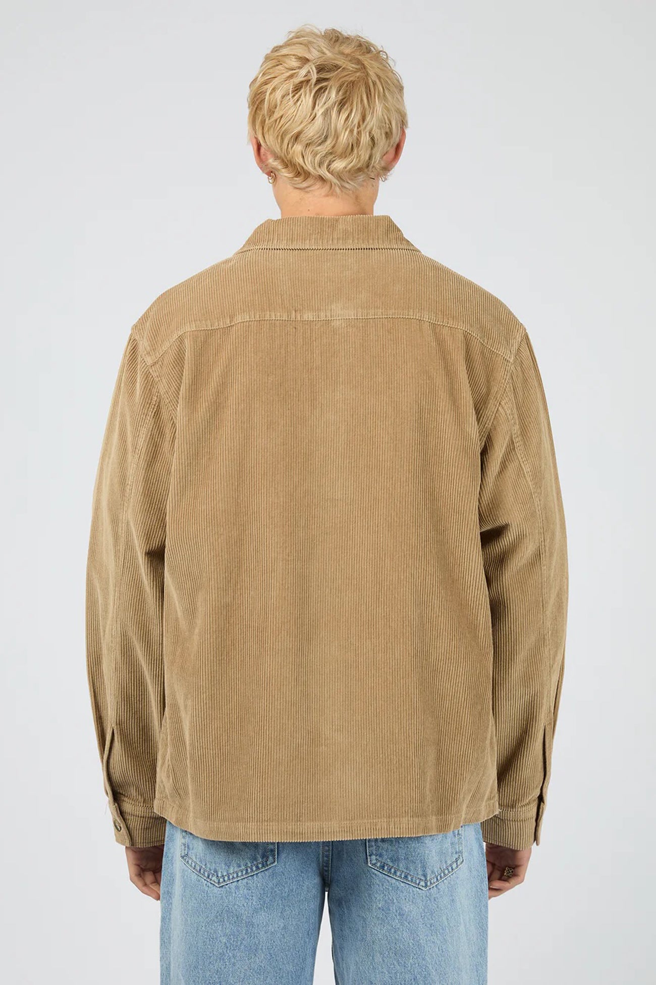 Jameson Cord Shirt Tan