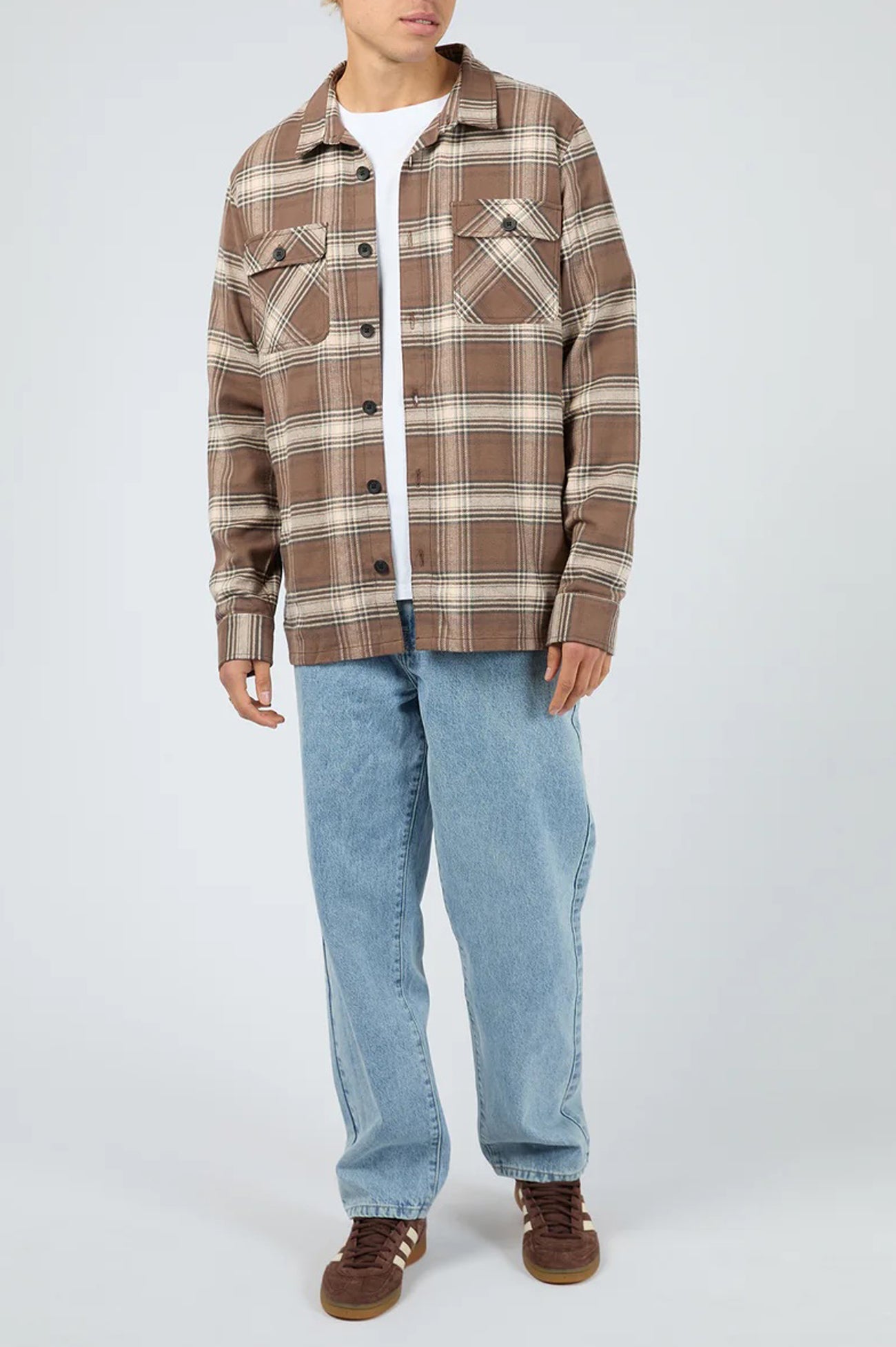 Ranger Flannel Shirt Chocolate