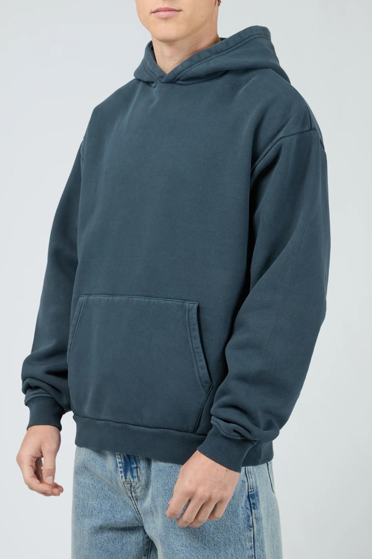 Box Hoodie Navy