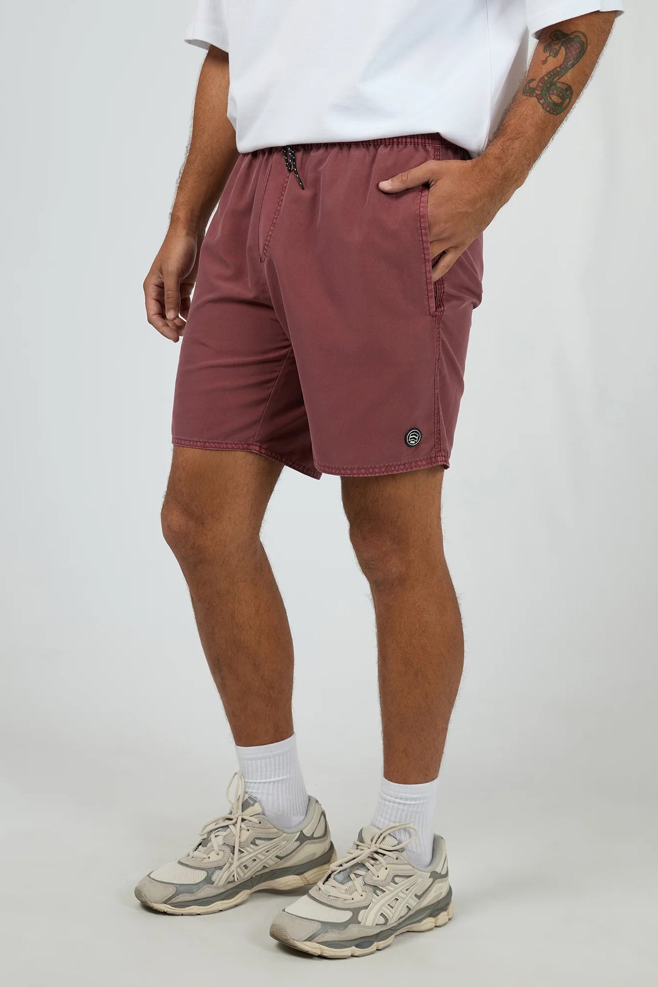Illusion Short Burgundy
