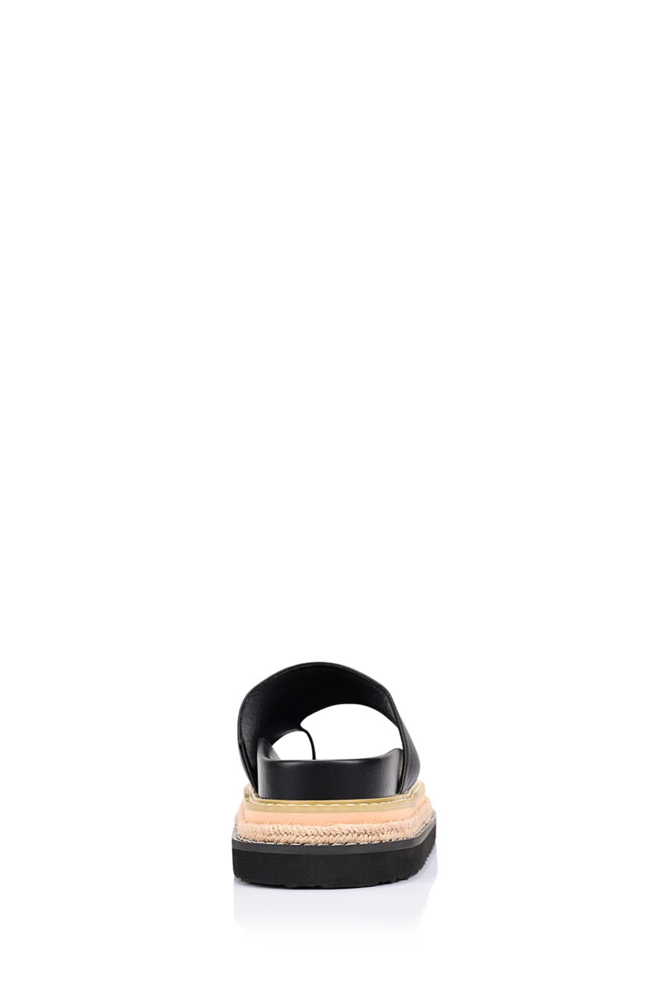 Thor Flatform Thongs Black