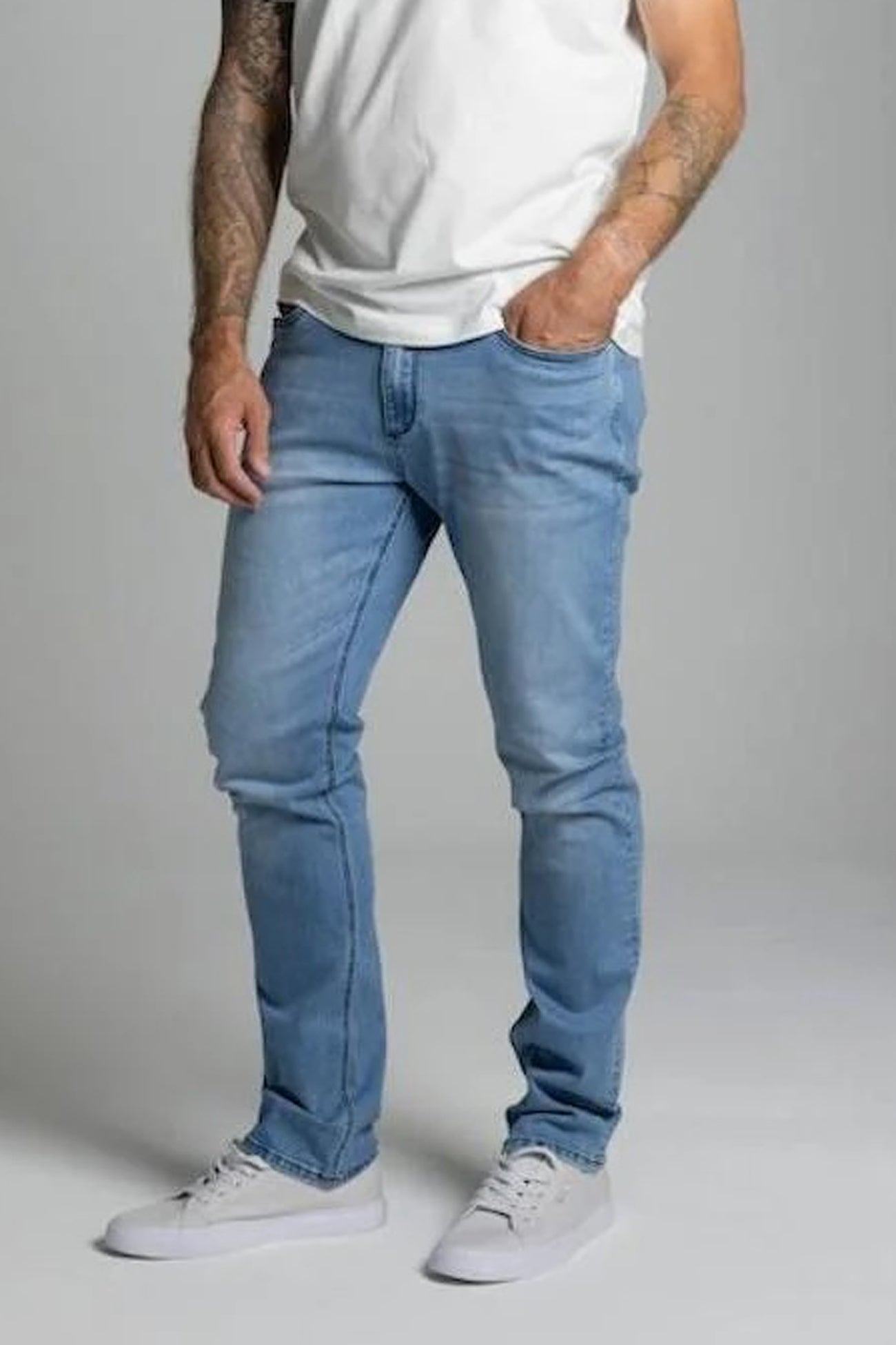 Ned Slim Denim Jean Light Blue