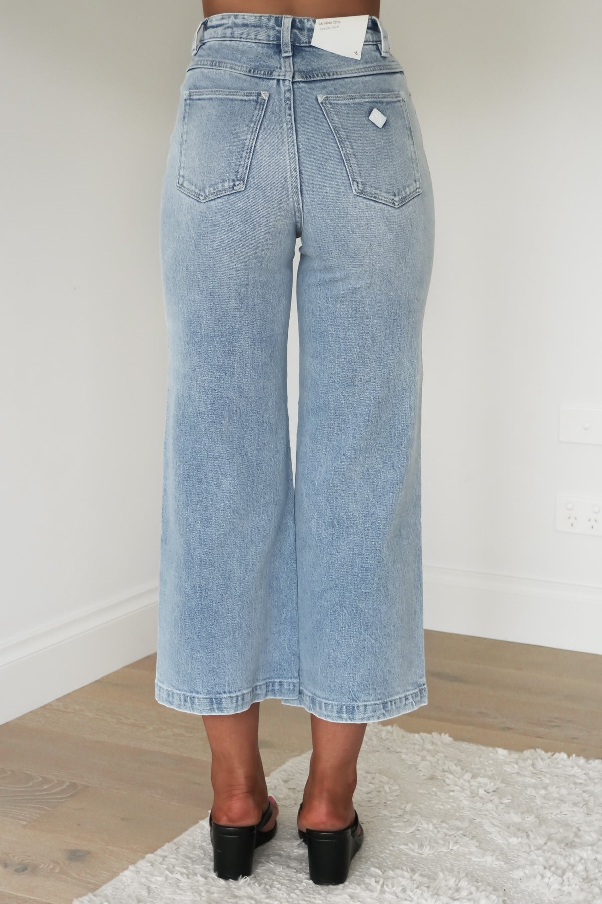 A 94 High & Wide Crop Jean Marlowe