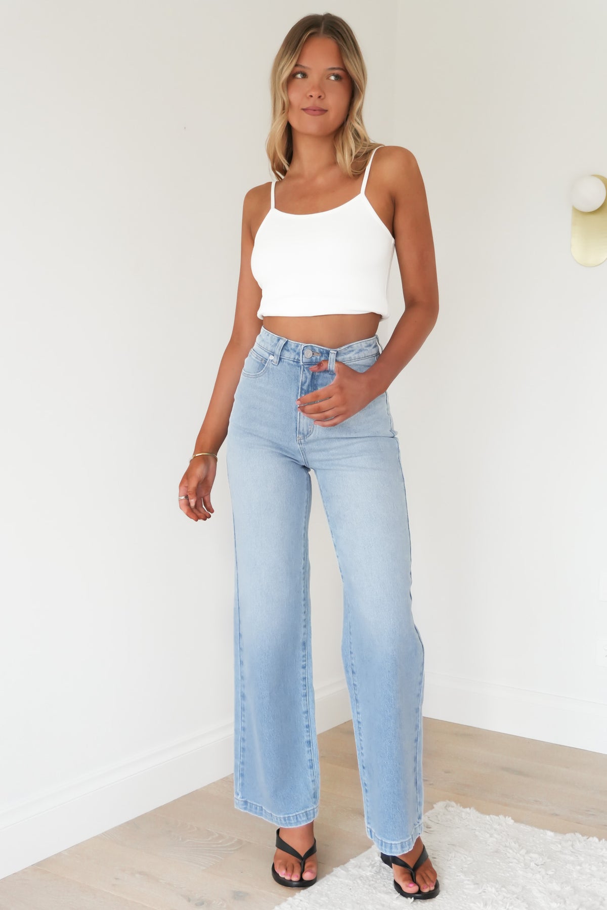 A 94 High & Wide Jean Karina