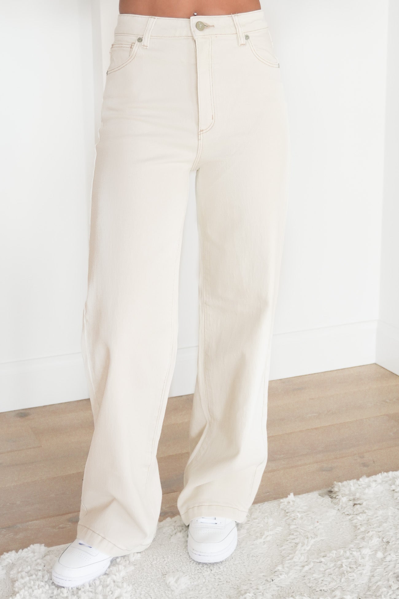 A 94 Wide Jean Vanilla