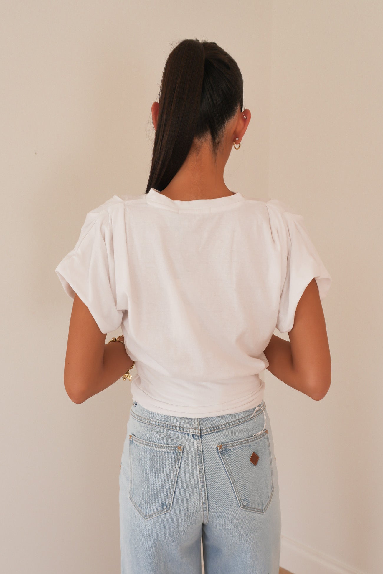 AAE Halle Tee White