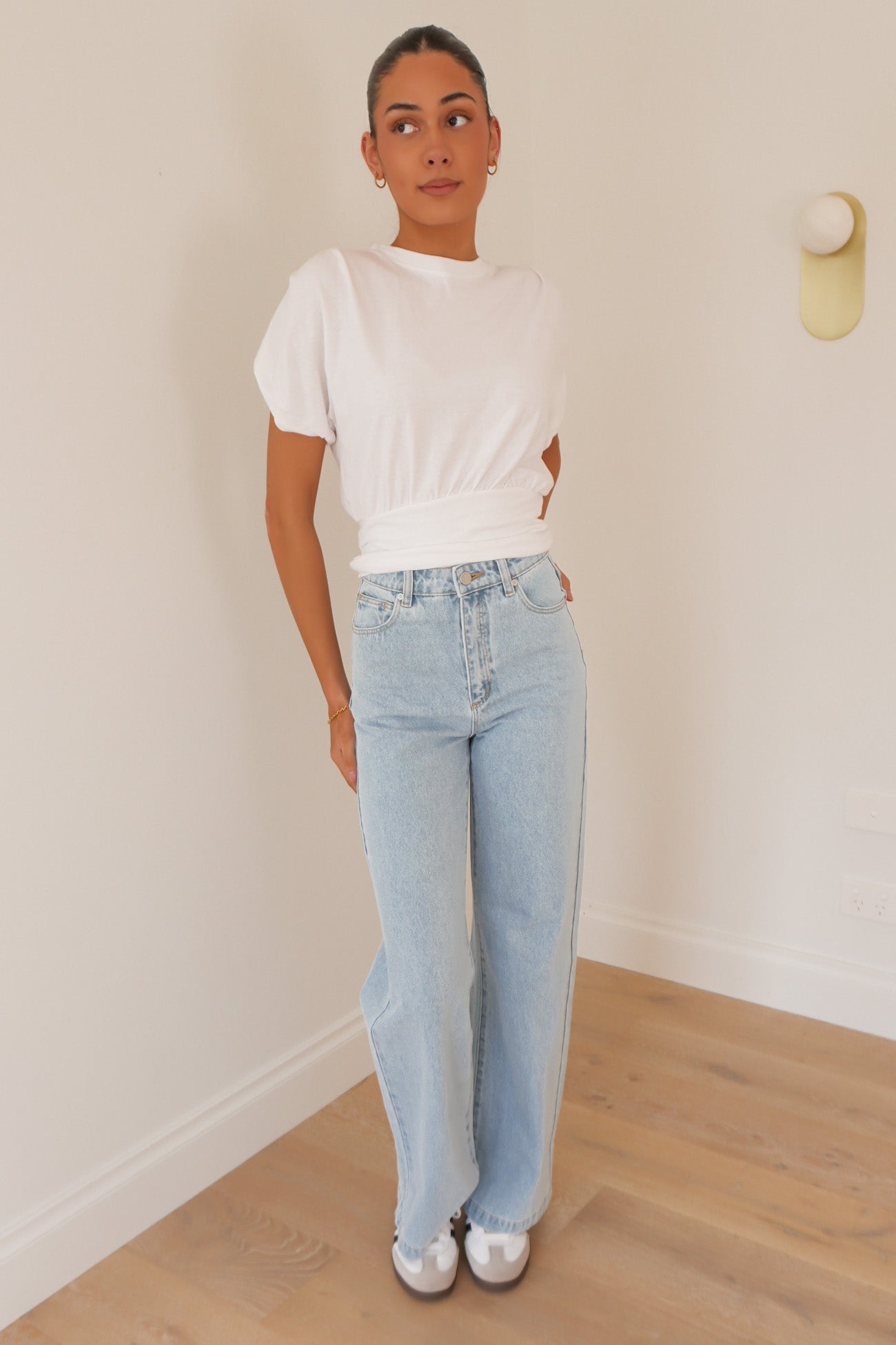 AAE Halle Tee White