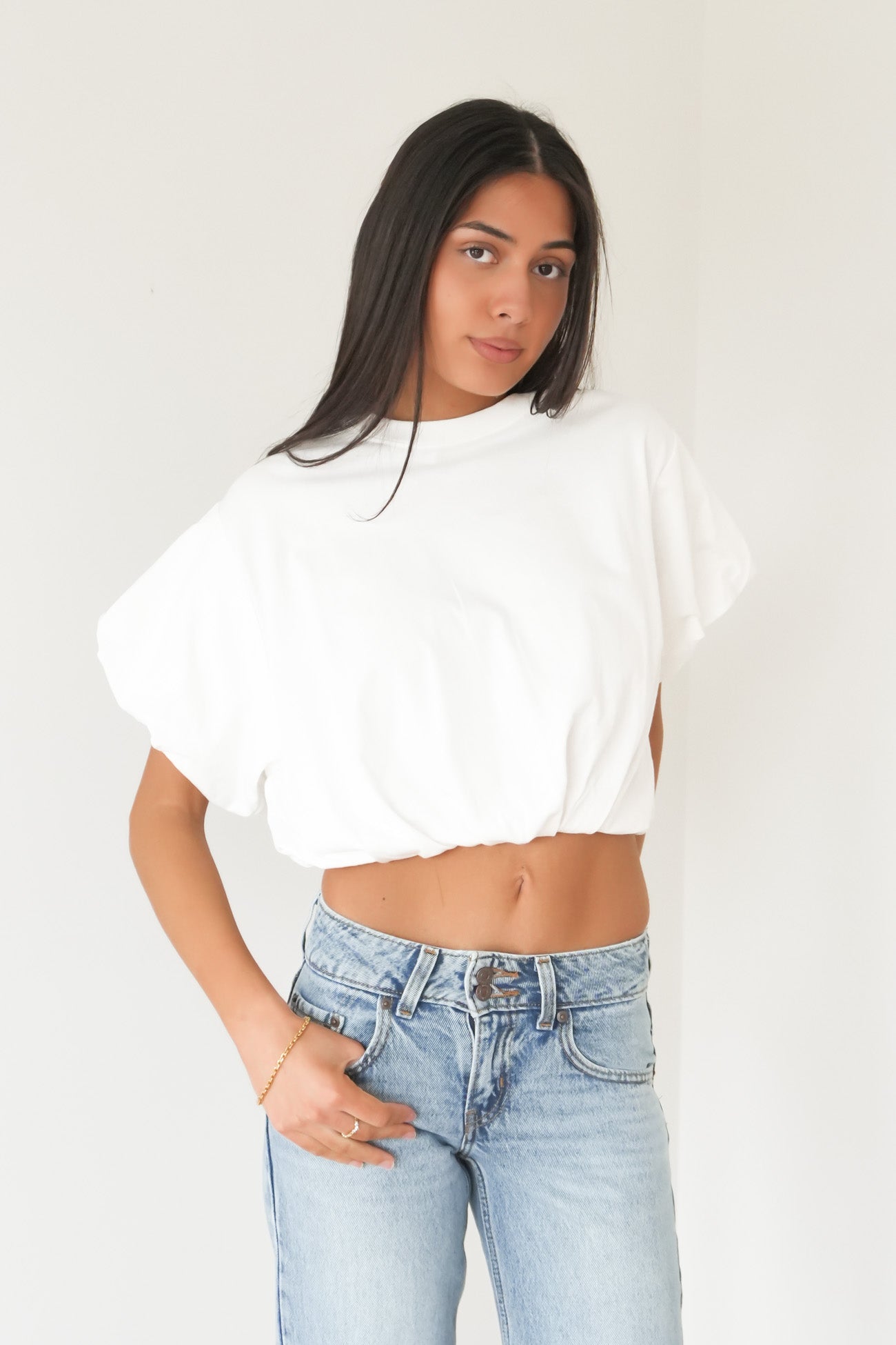AAE Icon Bubble Tee Vintage White