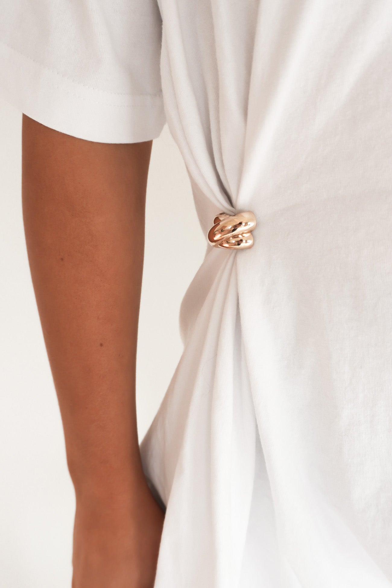 AAE Liv Gather Tee White