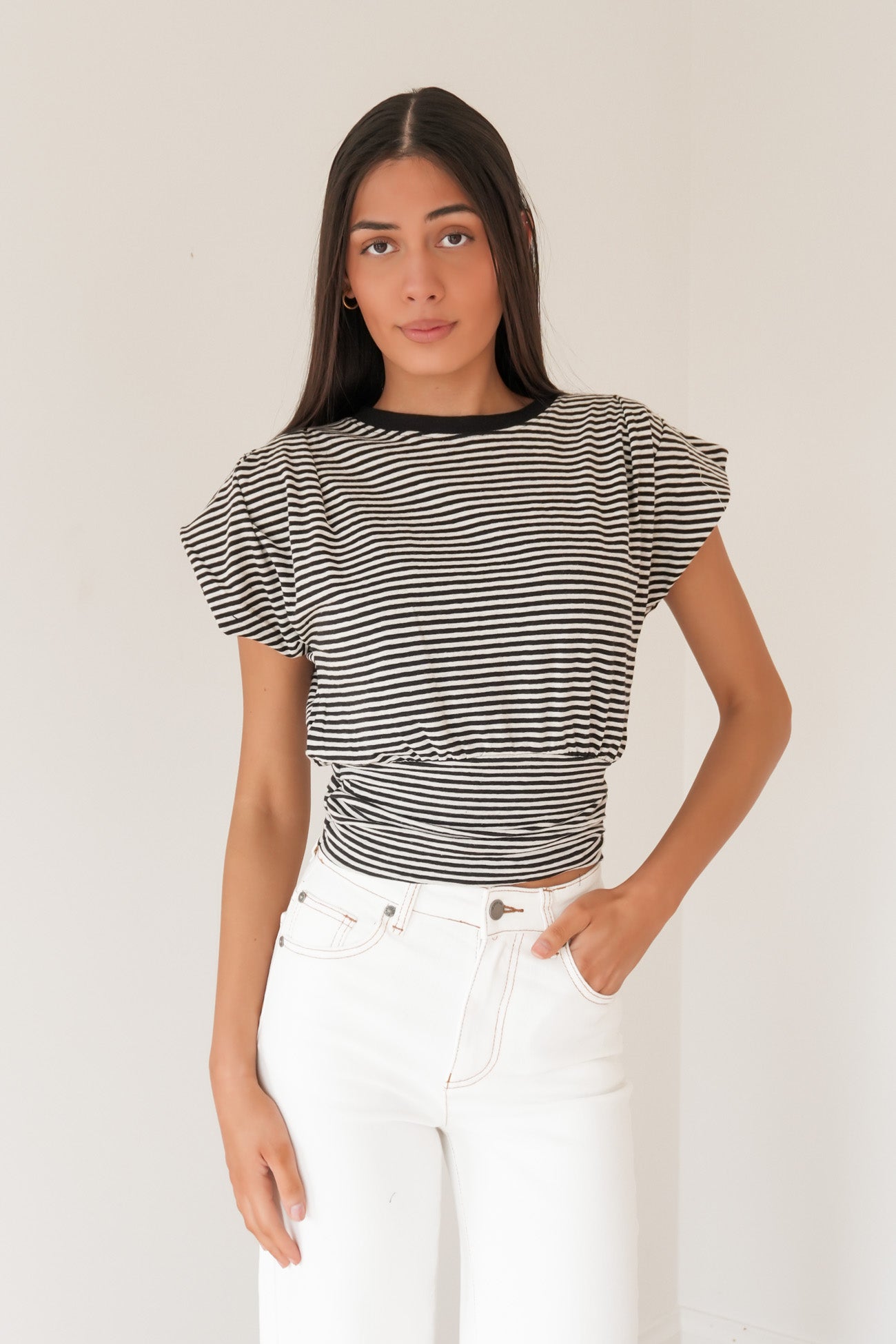 AAE Paige Tee Grey Marle